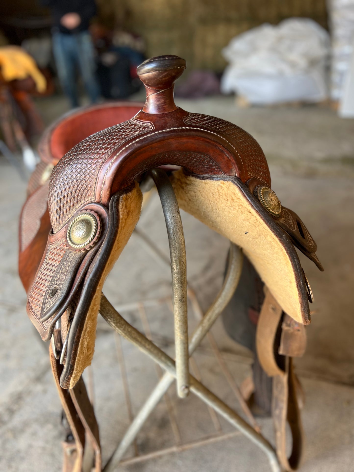 🍁In Stock 🍁 17” Bob’s Custom Saddle